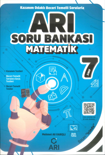 7. Sınıf Matematik Arı Soru Bankası Arı Yayınları Panda Fotokopi & Baskı Merkezi