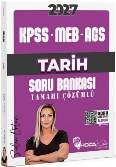 KPSS MEB-AGS Tarih Soru Bankası Çözümlü Hoca Kafası Yayınları Panda Fotokopi & Baskı Merkezi
