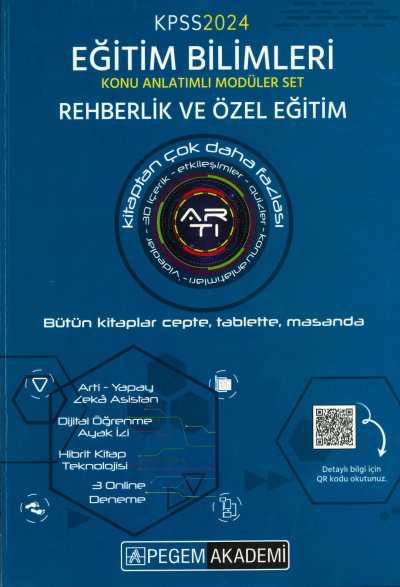 REHBERLİK VE ÖZEL EĞİTİM KONU ANLATIMLI MODÜLER SET Panda Fotokopi & Baskı Merkezi