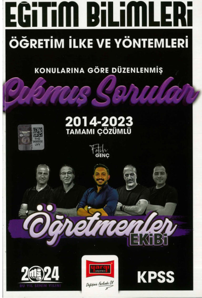 ÖĞRETİM İLKE VE YÖNTEMLERİ 2014-2023 TAMAMI ÇÖZÜMLÜ ÇIKMIŞ SORULAR (ÖĞRETMENLER EKİBİ) Panda Fotokopi & Baskı Merkezi