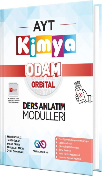 AYT Kimya Ders Anlatım Modülleri Orbital Yayınları Panda Fotokopi & Baskı Merkezi