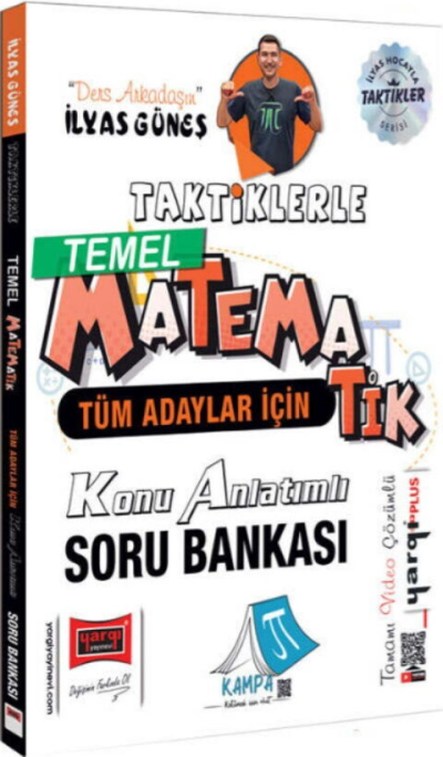 Tüm Adaylar İçin Taktiklerle Temel Matematik Konu Anlatımlı Soru Bankası Yargı Yayınları İlyas Güneş Panda Fotokopi & Baskı Merkezi