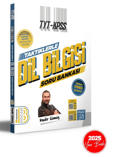 TYT - KPSS Taktiklerle Dil Bilgisi Tamamı Video Çözümlü Soru Bankası Benim Hocam Yayınları Panda Fotokopi & Baskı Merkezi
