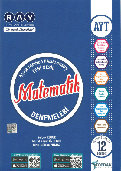 AYT Matematik Ray 12 li Denemeleri Panda Fotokopi & Baskı Merkezi