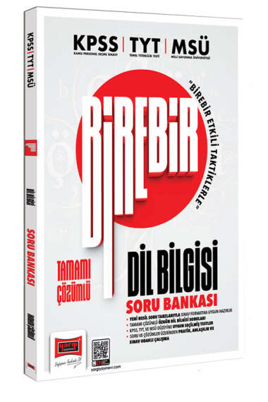 Birebir Tamamı Çözümlü Dil Bilgisi Soru Bankası Yargı Yayınları Panda Fotokopi & Baskı Merkezi