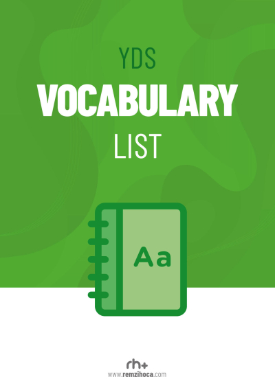 YDS VOCABULARY LIST Panda Fotokopi & Baskı Merkezi