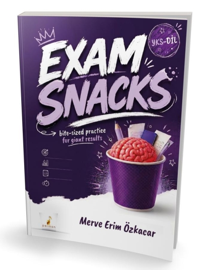 YKS-DİL İngilizce Exam Snacks Merve Erim Özkacar Pelikan Yayınları Panda Fotokopi & Baskı Merkezi