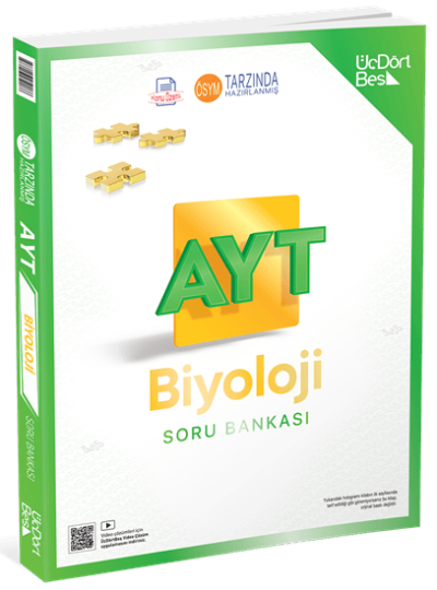 2026 AYT Biyoloji Konu Özetli Soru Bankası Üç Dört Beş Yayınları Panda Fotokopi & Baskı Merkezi