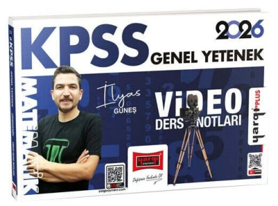 2026 KPSS Matematik Video Ders Notları İlyas Güneş Yargı Yayınları Panda Fotokopi & Baskı Merkezi