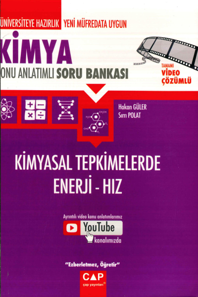 KİMYA KİMYASAL TEPKİMELERDE ENERJİ - HIZ KONU ANLATIMLI SORU BANKASI Panda Fotokopi & Baskı Merkezi