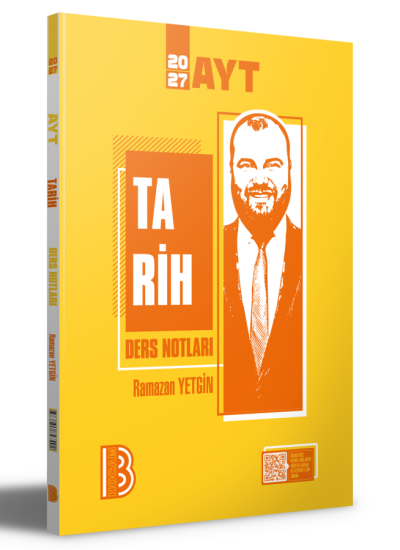 2027 AYT Tarih Ders Notları Ramazan Yetgin Benim Hocam Yayınları