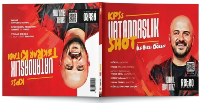 KPSS Vatandaşlık SHOT İlk Öğren Tekrar Kitabı Retro Yayıncılık Panda Fotokopi & Baskı Merkezi