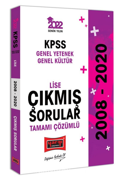 KPSS Genel Yetenek Genel Kültür Lise Tamamı Çözümlü Çıkmış Sorular 2008-2020 Panda Fotokopi & Baskı Merkezi
