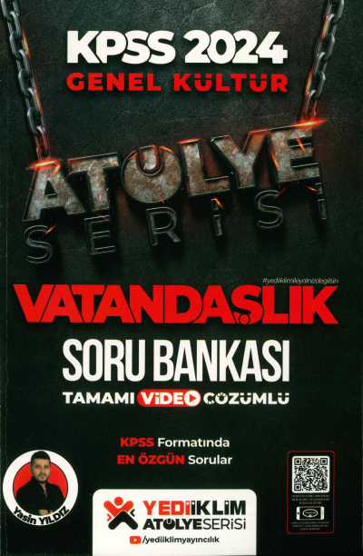 VATANDAŞLIK SORU BANKASI TAMAMI VİDEO ÇÖZÜMLÜ ATÖLYE SERİSİ Panda Fotokopi & Baskı Merkezi