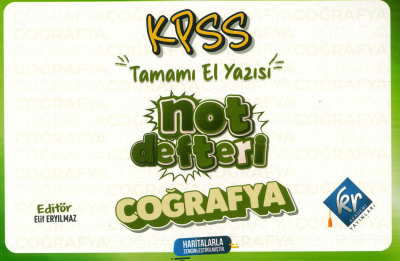 COĞRAFYA TAMAMI EL YAZISI NOT DEFTERİ Panda Fotokopi & Baskı Merkezi