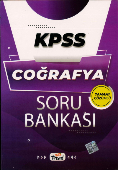 COĞRAFYA SORU BANKASI ÇÖZÜMLÜ Panda Fotokopi & Baskı Merkezi