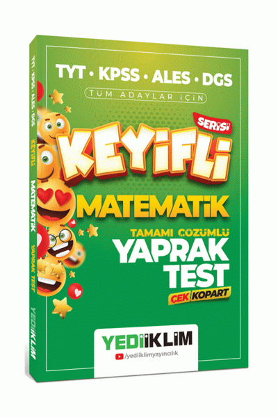 Keyifli Matematik Tamamı Çözümlü Yaprak Test Çek Kopart Panda Fotokopi & Baskı Merkezi