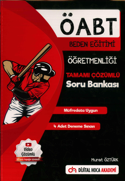ÖABT Beden Eğitimi Öğretmenliği Tamamı Video Çözümlü Soru Bankası Dijital Hoca Akademi Panda Fotokopi & Baskı Merkezi