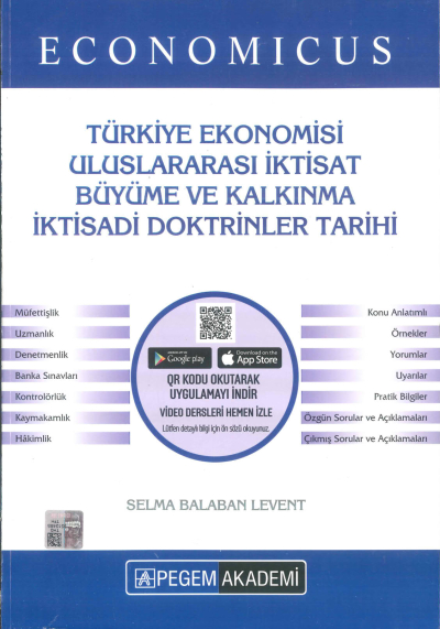 ECONOMICUS TÜRKİYE EKONOMİSİ ULUSLARASRASI İKTİSAT BÜYÜME VE KALKINMA İKTİSADİ DOKTRİNLER TARİHİ Panda Fotokopi & Baskı Merkezi