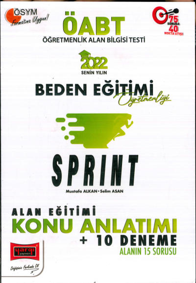 SPRINT ALAN EĞİTİMİ KONU ANLATIMI + 10DENEME Panda Fotokopi & Baskı Merkezi