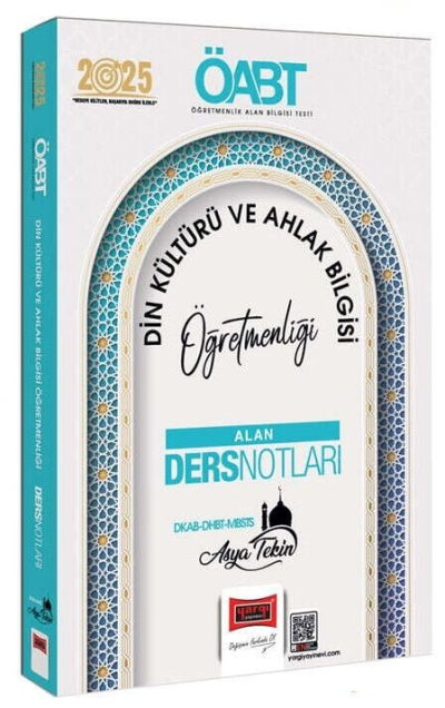 2025 ÖABT DKAB DHBT MBSTS Din Kültürü ve Ahlak Bilgisi Öğretmenliği Video Ders Notları (Asya Tekin) Yargı Yayınları Panda Fotokopi & Baskı Merkezi