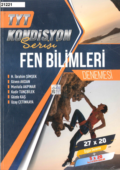 TYT Fen Bilimleri Kondisyon 27x20 Deneme Panda Fotokopi & Baskı Merkezi