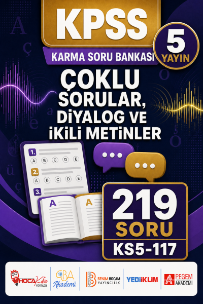 Çoklu Sorular, Diyalog ve İkili Metinler 5 Yayın 219 Soru
