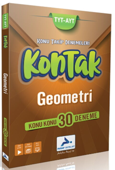 TYT-AYT Geometri Kontak Deneme Paraf Yayınları Panda Fotokopi & Baskı Merkezi