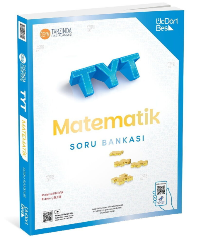 2027 TYT Matematik Soru Bankası Üç Dört Beş Yayınları Panda Fotokopi & Baskı Merkezi