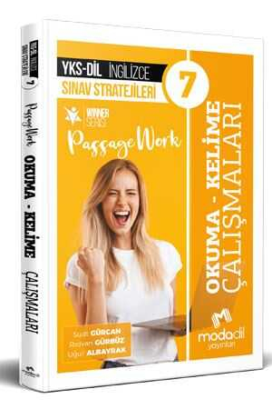 YKS Dil İngilizce Sınav Stratejileri 7 Okuma Kelime Çalışmaları Modadil Yayınları Panda Fotokopi & Baskı Merkezi