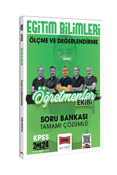 2024 KPSS Eğitim Bilimleri Öğretmenler Ekibi Ölçme ve Değerlendirme Tamamı Çözümlü Soru Bankası Panda Fotokopi & Baskı Merkezi