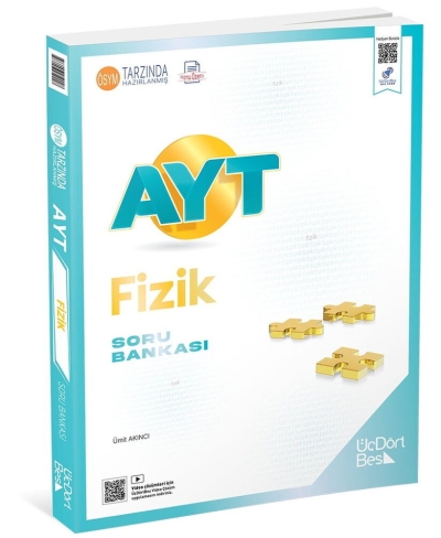 2027 AYT Fizik Soru Bankası Üç Dört Beş Yayınları Panda Fotokopi & Baskı Merkezi