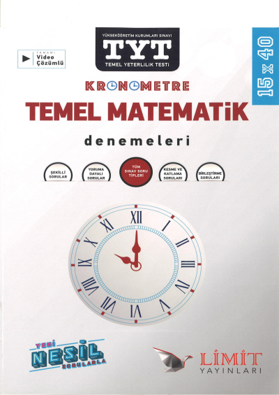 TYT Kronometre Temel Matematik Denemeleri