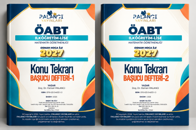 ÖABT İlköğretim Lise Matematik Konu Tekrarı Başucu Defteri Konu Anlatım Osman Palancı (Cilt 1 -2 Beraber) Panda Fotokopi & Baskı Merkezi