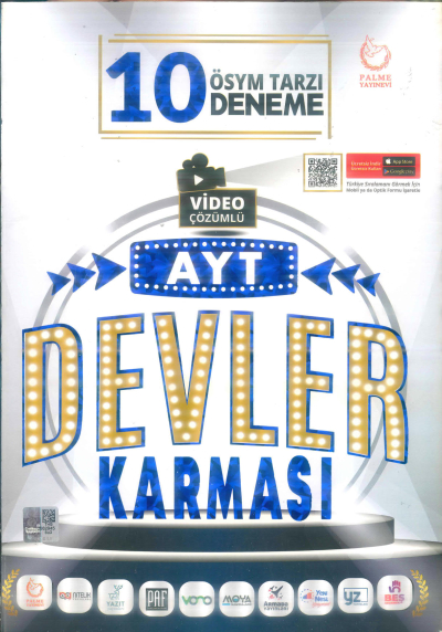 AYT DEVLER KARMASI 10 DENEME Panda Fotokopi & Baskı Merkezi