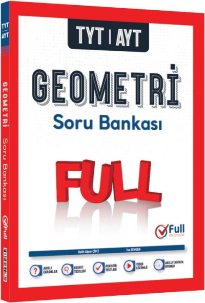 TYT AYT Geometri Soru Bankası Full Matematik Yayınları Panda Fotokopi & Baskı Merkezi