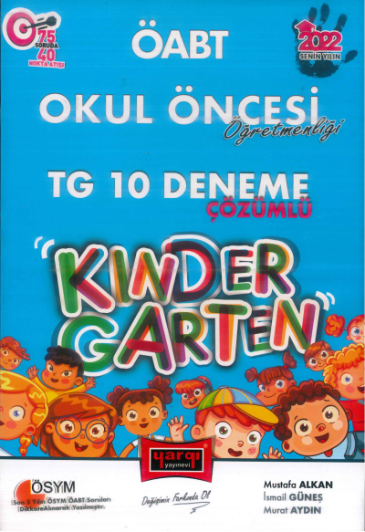 TG 10 DENEME ÇÖZÜMLÜ KINDER GARTEN Panda Fotokopi & Baskı Merkezi