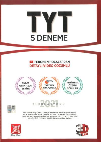 TYT 5'li Paket Deneme Panda Fotokopi & Baskı Merkezi