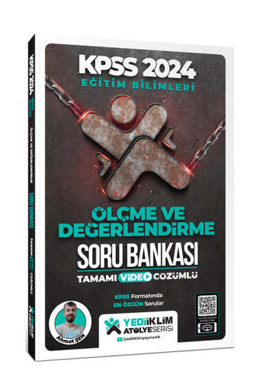 2024 Eğitim Bilimleri Atölye Serisi Ölçme Ve Değerlendirme Tamamı Video Çözümlü Soru Bankası