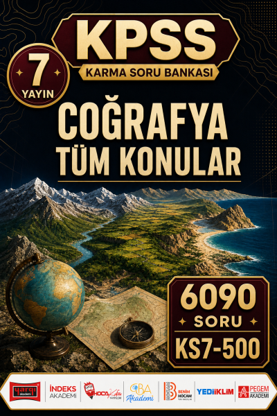 Coğrafya Tüm Konular 7 Yayın 6090 Soru Panda Fotokopi & Baskı Merkezi