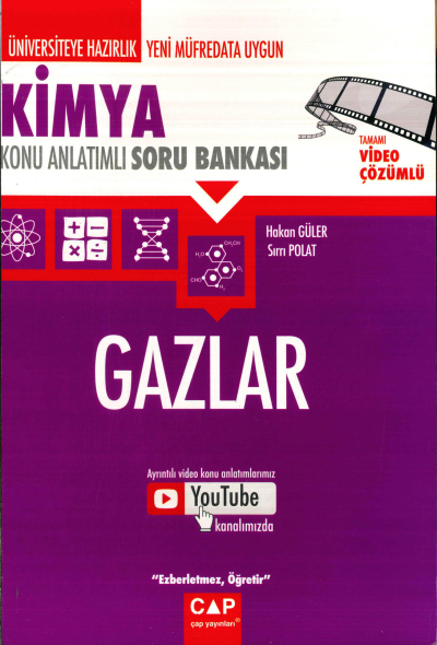 KİMYA GAZLAR KONU ANLATIMLI SORU BANKASI Panda Fotokopi & Baskı Merkezi
