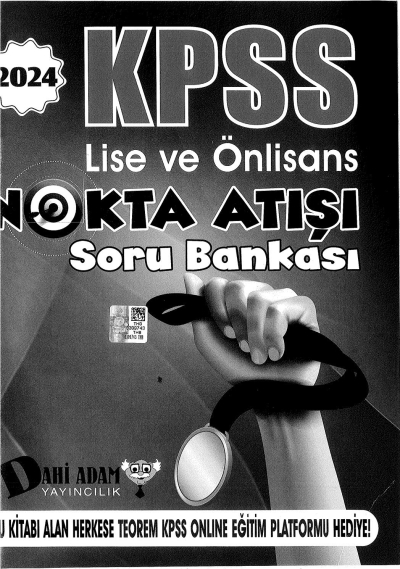 LİSE-ÖN LİSANS NOKTA ATIŞI SORU BANKASI (TÜM DERSLER) Panda Fotokopi & Baskı Merkezi