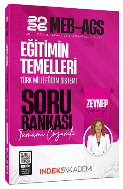 2026 MEB-AGS Eğitimin Temelleri ve Türk Milli Eğitim Sistemi Soru Bankası Çözümlü İndeks Akademi Yayıncılık Panda Fotokopi & Baskı Merkezi
