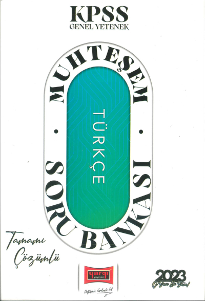 MUHTELEM TÜRKÇE TAMAMI ÇÖZÜMLÜ SORU BANKASI Panda Fotokopi & Baskı Merkezi