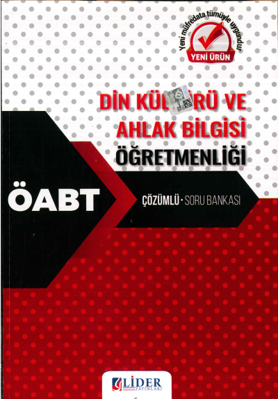 DİN KÜLTÜRÜ VE AHLAK BİLGİSİ ÖĞRETMENLİĞİ ÇÖZÜMLÜ SORU BANKASI