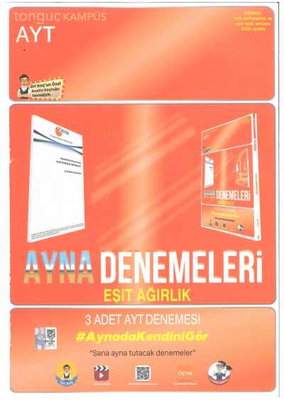 AYT Ayna Denemeleri Eşit Ağırlık Panda Fotokopi & Baskı Merkezi