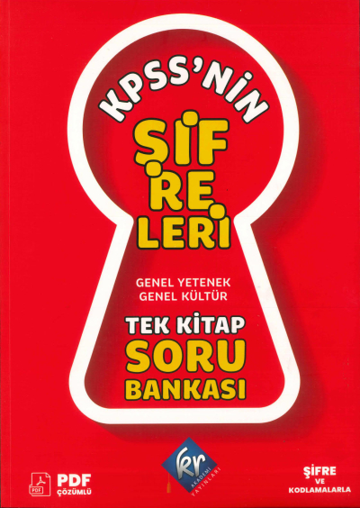KPSS'NİN ŞİFRELERİ TEK KİTAP SORU BANKASI Panda Fotokopi & Baskı Merkezi