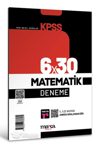 MATEMATİK 6*30 MARKA DENEME Panda Fotokopi & Baskı Merkezi