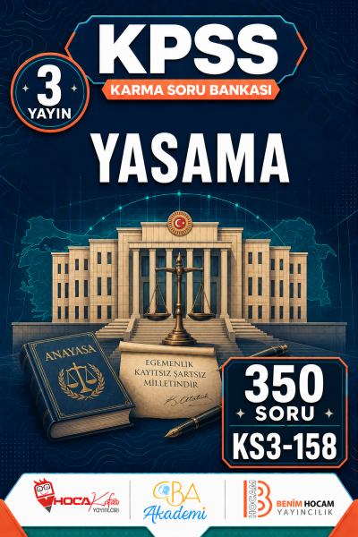 Yasama 3 Yayın 350 Soru (Benim Hocam - CBA - Hoca Kafası Yayınları) Panda Fotokopi & Baskı Merkezi