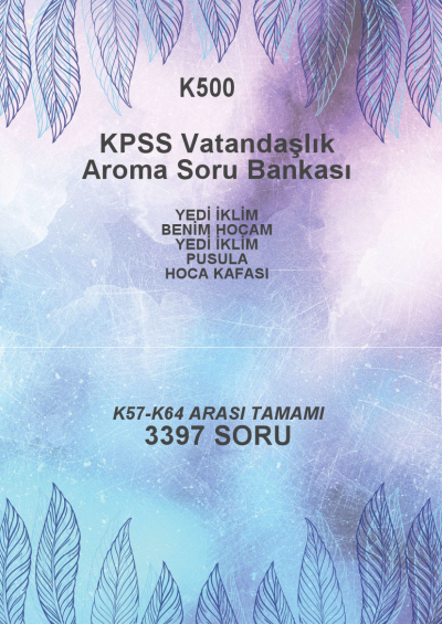 VATANDAŞLIK TAMAMI (K57-K64) --3397 SORU-- (K57-K64 YAYINLARI: YEDİ İKLİM - BENİM HOCAM - YEDİ İKLİM - PUSULA - HOCA KAFASI) Panda Fotokopi & Baskı Merkezi